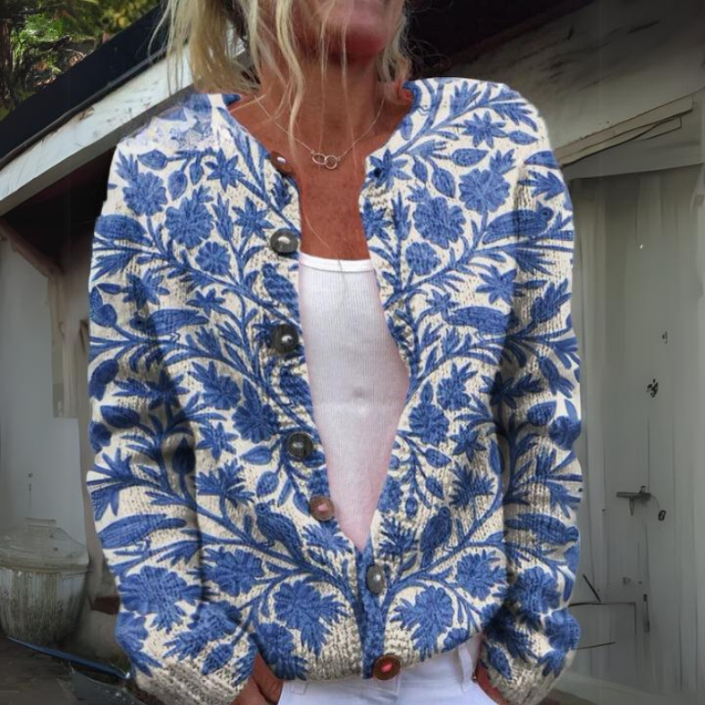 Leilani™ - Cardigan chaud et magnifique avec motif floral