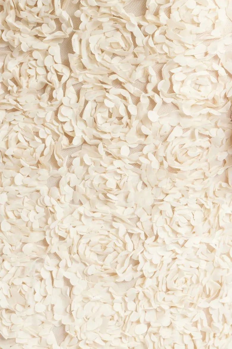 Lyra | Robe longue sans armature à motifs floraux, légère et élégante