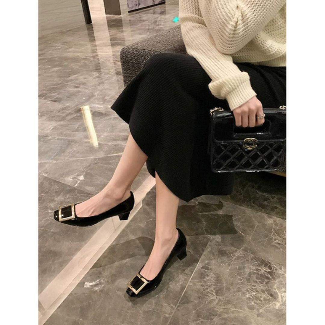 Narella™ | Sandales Élégantes à Talon Moyen et Bout Carré — Sophistication et Confort