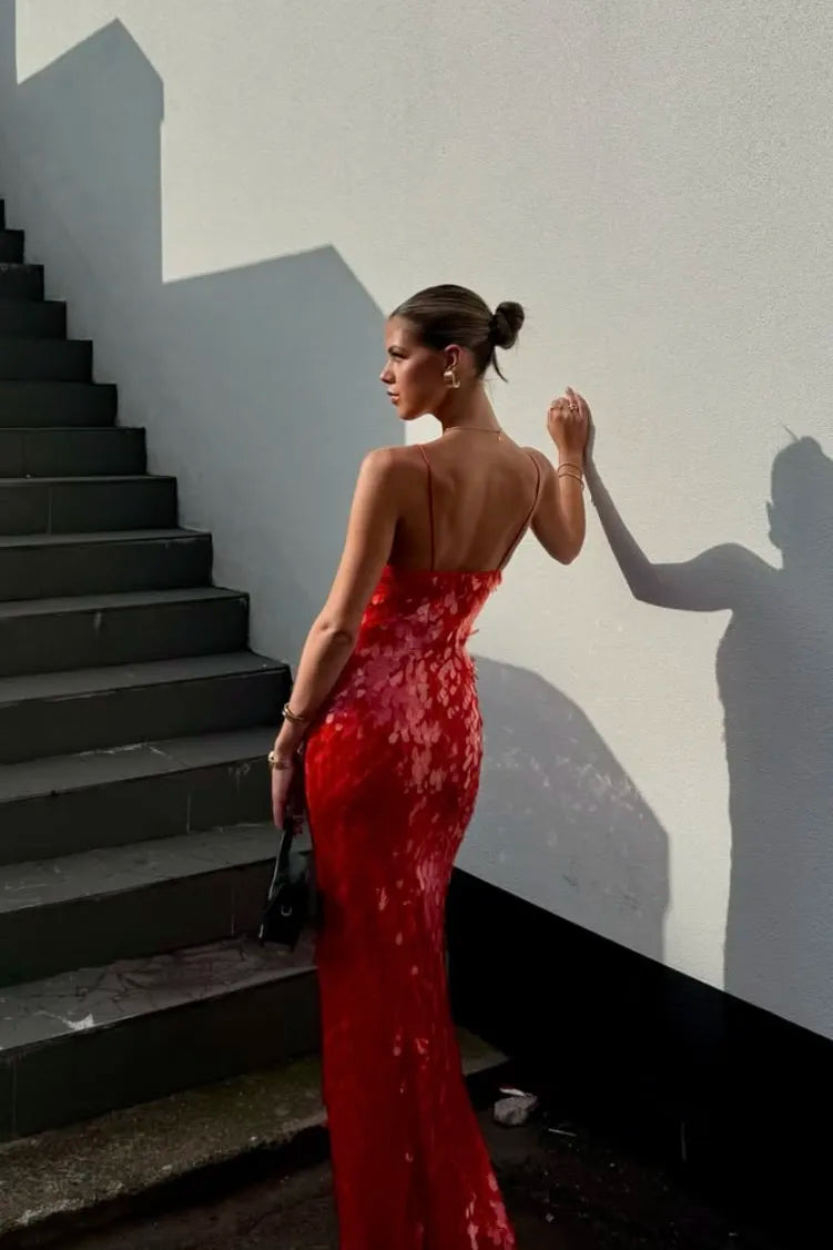 Kailani | Robe longue maxi scintillante à paillettes