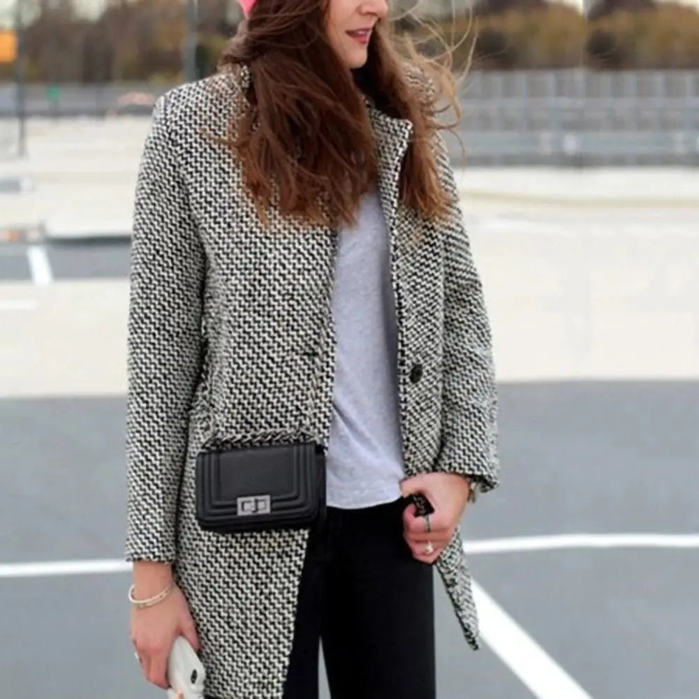 Evelyn - Manteau d'hiver en laine chic et intemporel