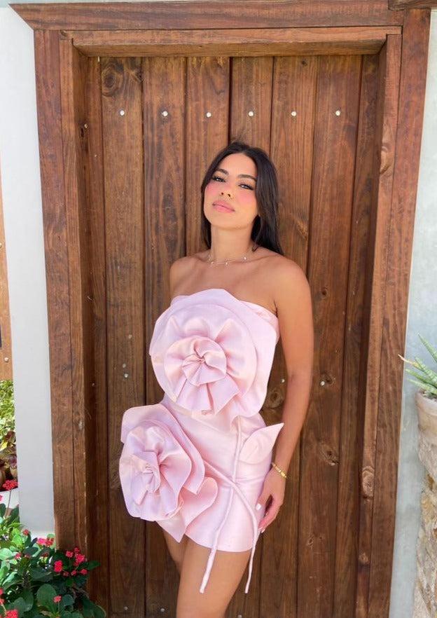 Alana | Robe fleurie courte, féminine et légère