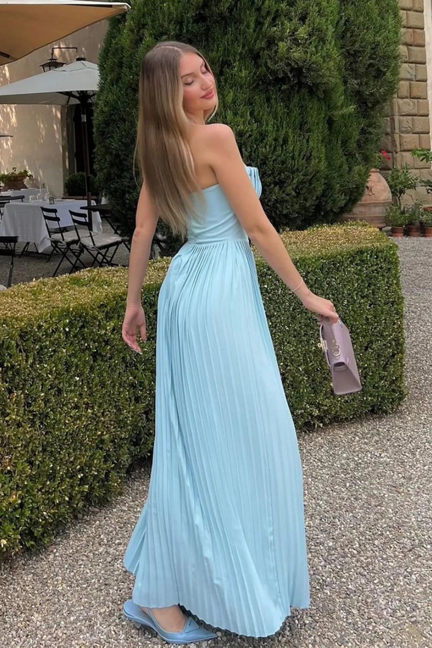 Cora | Robe Maxiklänning sans bandes – chic och sval sommarlook