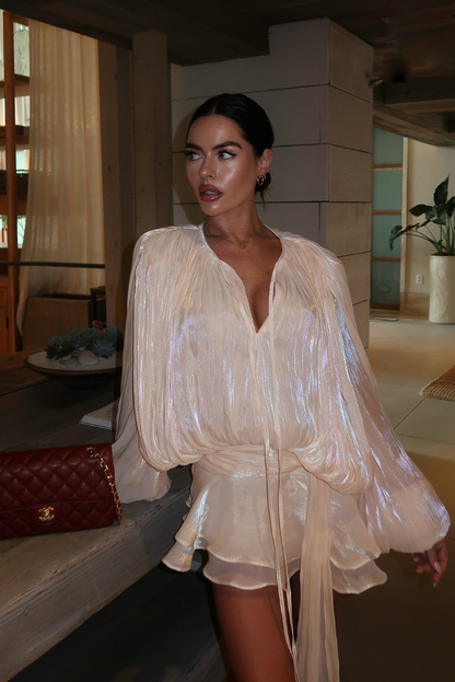 Sylvie | Robe courte à volants, féminine et ultra chic