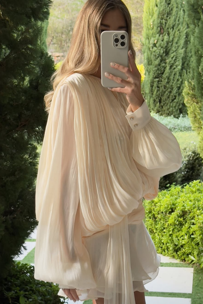 Sylvie | Robe courte à volants, féminine et ultra chic