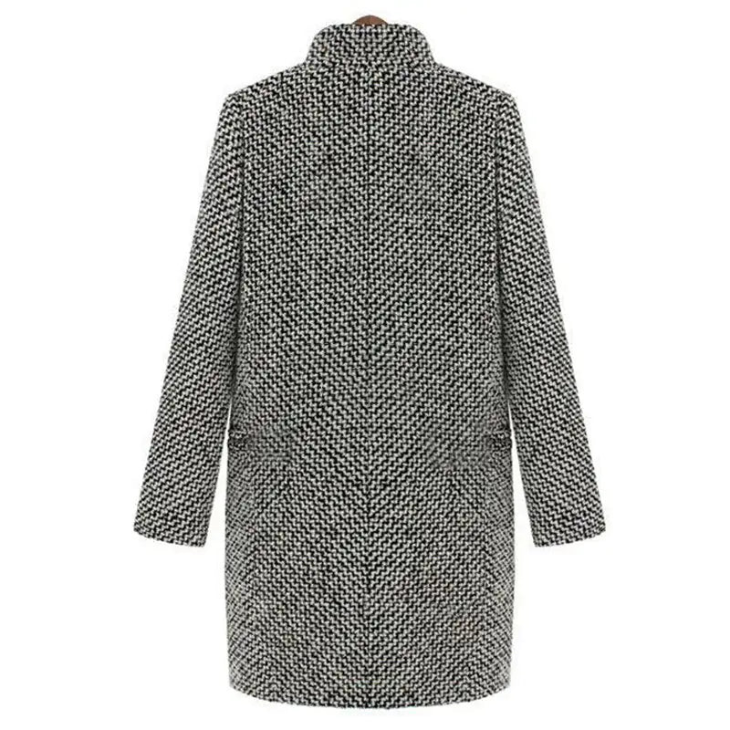 Evelyn - Manteau d'hiver en laine chic et intemporel