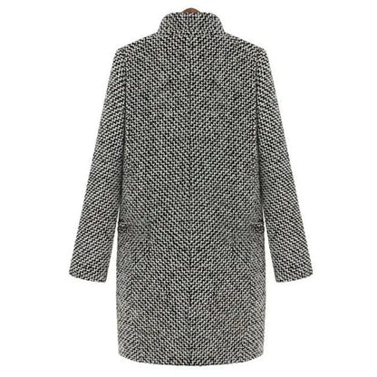 Evelyn - Manteau d'hiver en laine chic et intemporel