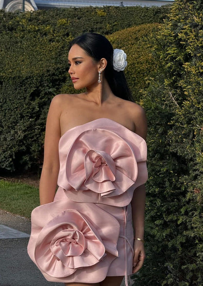 Alana | Robe fleurie courte, féminine et légère