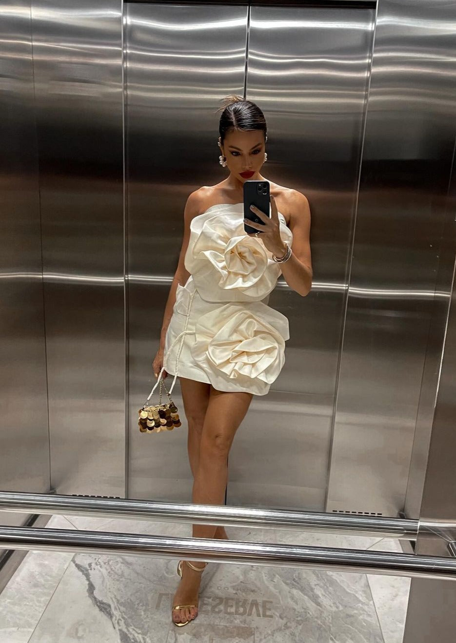 Alana | Robe fleurie courte, féminine et légère