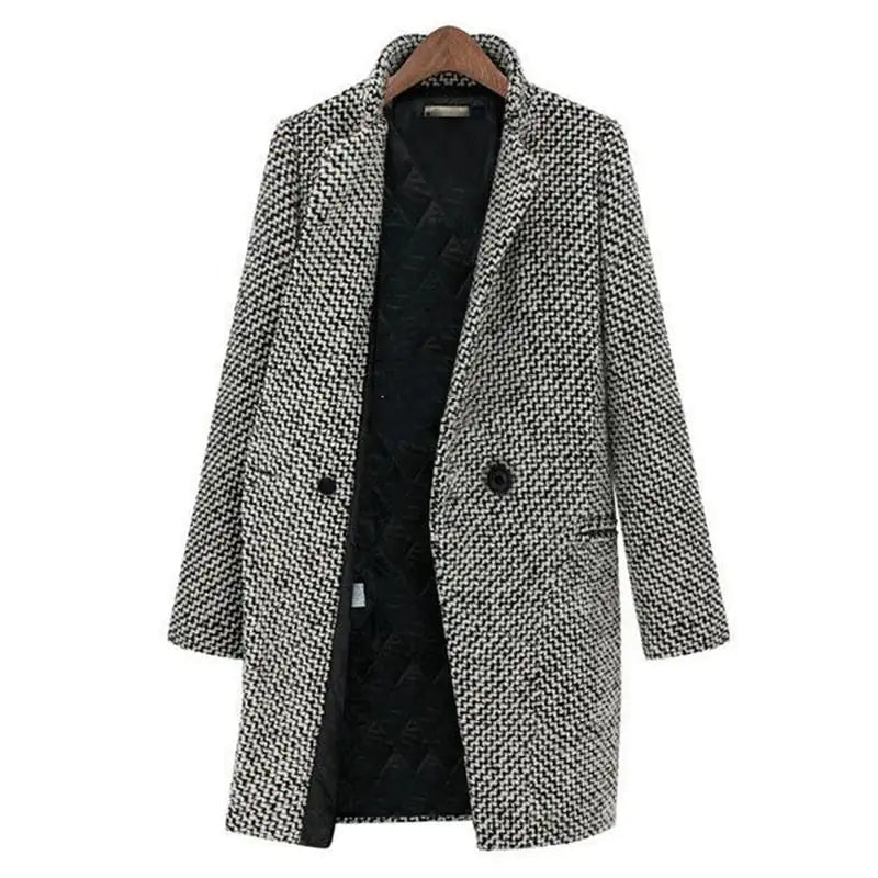 Evelyn - Manteau d'hiver en laine chic et intemporel
