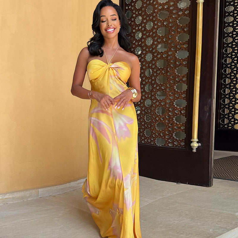 Madilyn | Robe Longue Flowy — Élégance fluide et décontractée