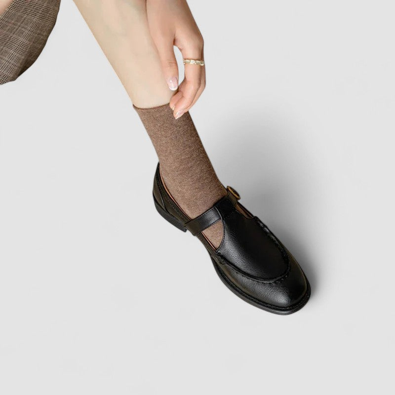 Zhelynne | Chaussures Mary Jane orthopédiques à bout carré — confort et soutien tout au long de la journée