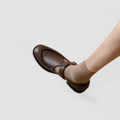 Zhelynne | Chaussures Mary Jane orthopédiques à bout carré — confort et soutien tout au long de la journée