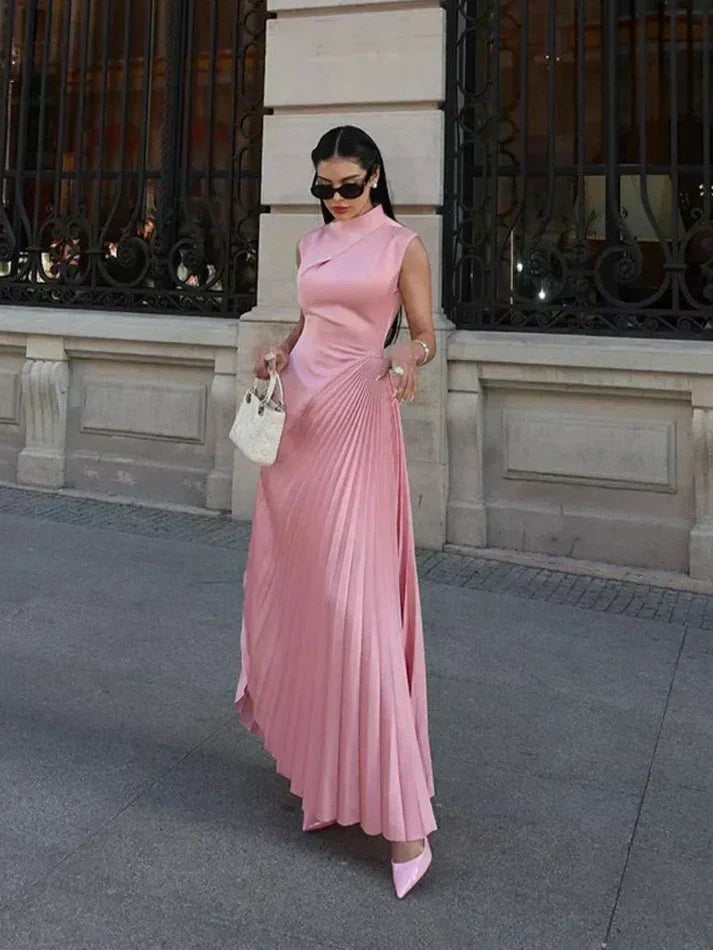 Persephone | Robe drapée élégante pour une allure chic et sophistiquée