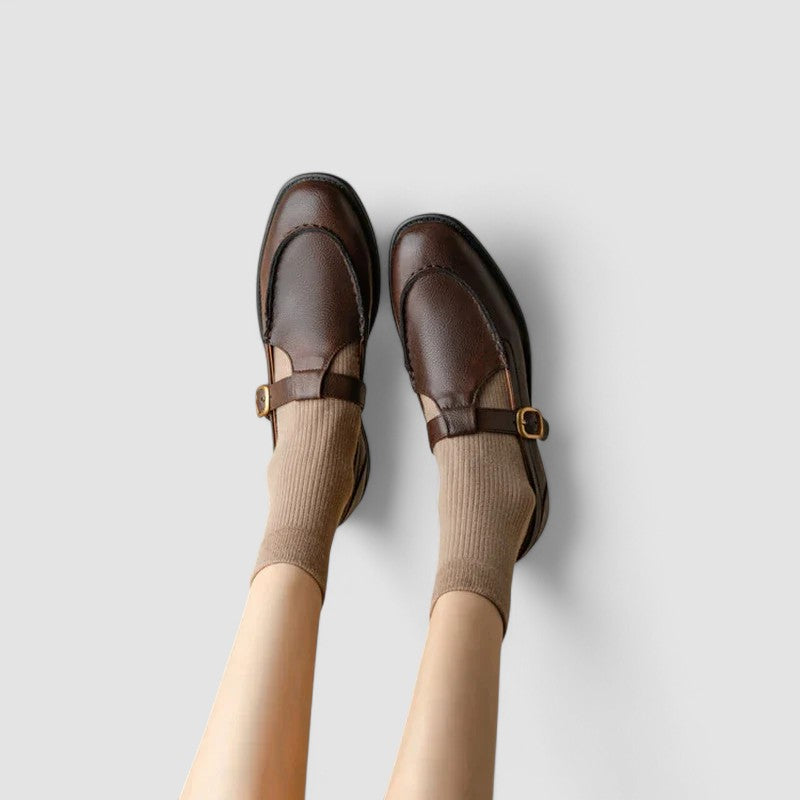 Zhelynne | Chaussures Mary Jane orthopédiques à bout carré — confort et soutien tout au long de la journée