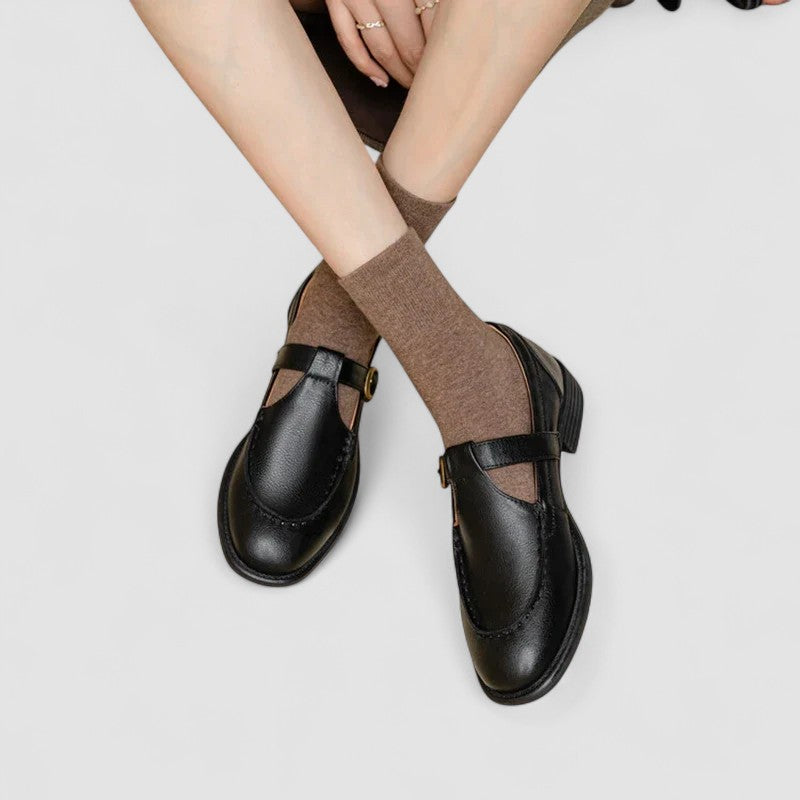 Zhelynne | Chaussures Mary Jane orthopédiques à bout carré — confort et soutien tout au long de la journée