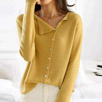 Gia™ | Cardigan élégant à boutons