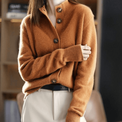 Annie™ | Gilet en cachemire tricoté